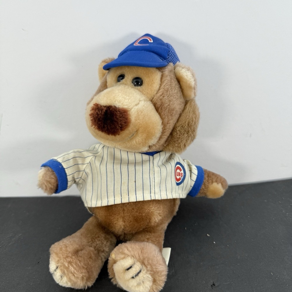 THE LIGEN COMPANY MLB CHICAGO CUBS VINTAGE 1988 PLUSH BEAR